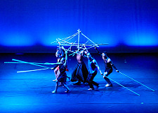 Präsentation der Tanz- Choreografien im Metropol- Theater. Zweiter Abend. Foto: Michael Schnelle