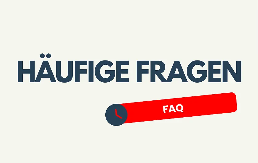 Kachel, auf der steht: Häufige Fragen