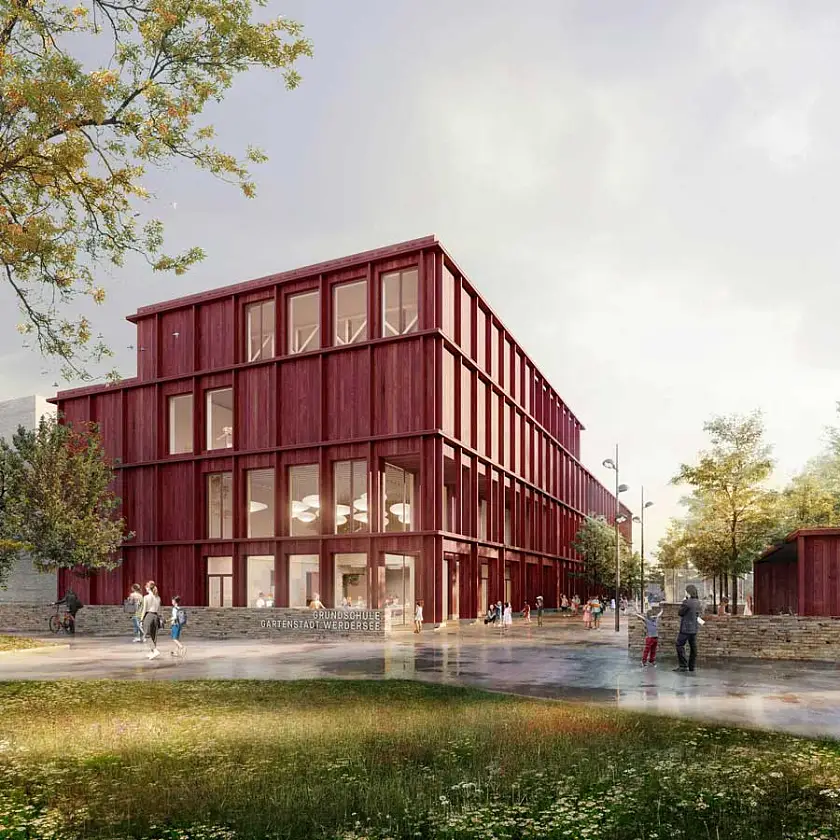 Entwurf Gartenstadt Werdersee - Quelle: SCHR&Ouml;DERARCHITEKTEN