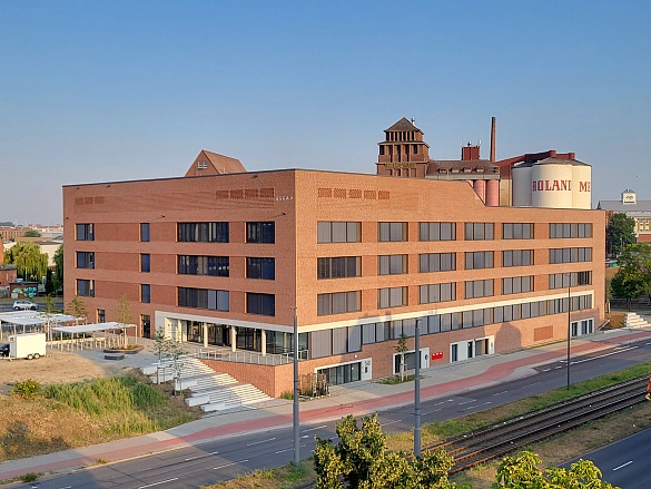 BS GAV von der Nordstra&szlig;e aus