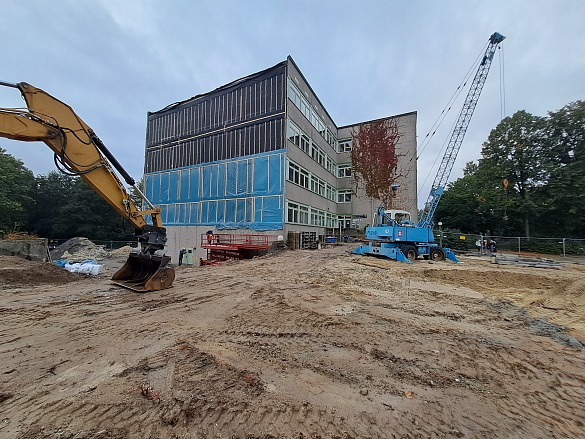 OS Lerchenstra&szlig;e Baustelle