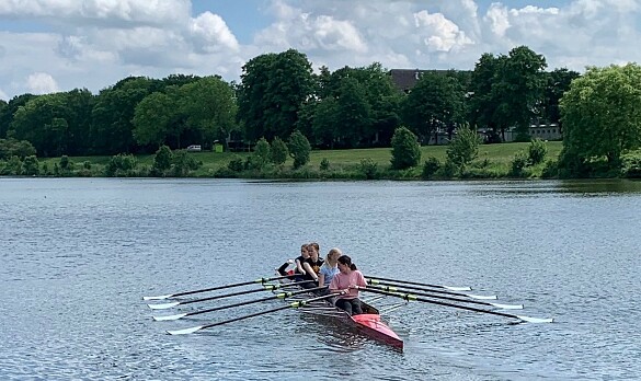 Ruderinnen auf dem Werdersee