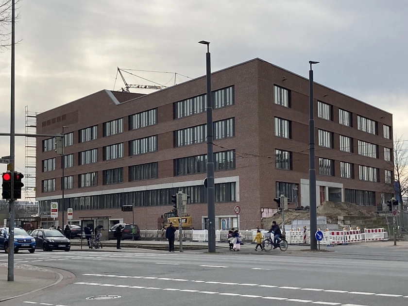 Hier ist das Geb&auml;ude der BS GAV zu sehen. 