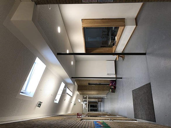 Flur der Grundschule am Pastorenweg