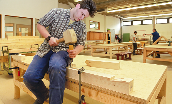 Holztechnik | SZ an der Alwin-Lonke-Stra&szlig;e