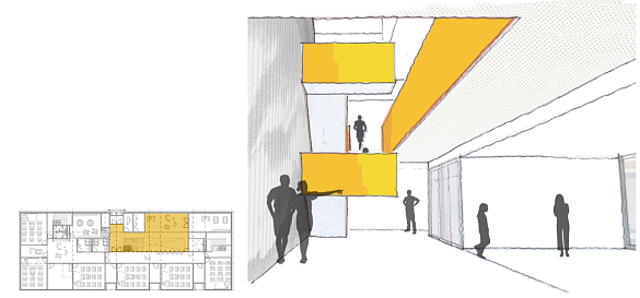 Kaisen Campus Bremen Skizze Erdgeschoss