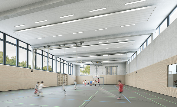 Neubau Sporthalle