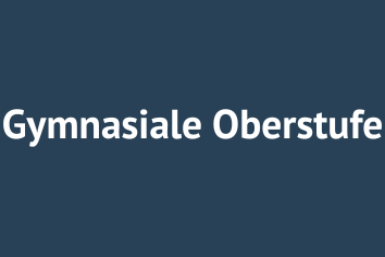 Gymnasiale Oberstufe