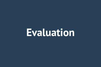 Evaluation