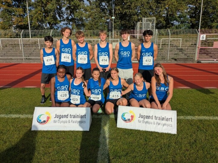 Leichtathletikteam der GSO, U16 mixed 