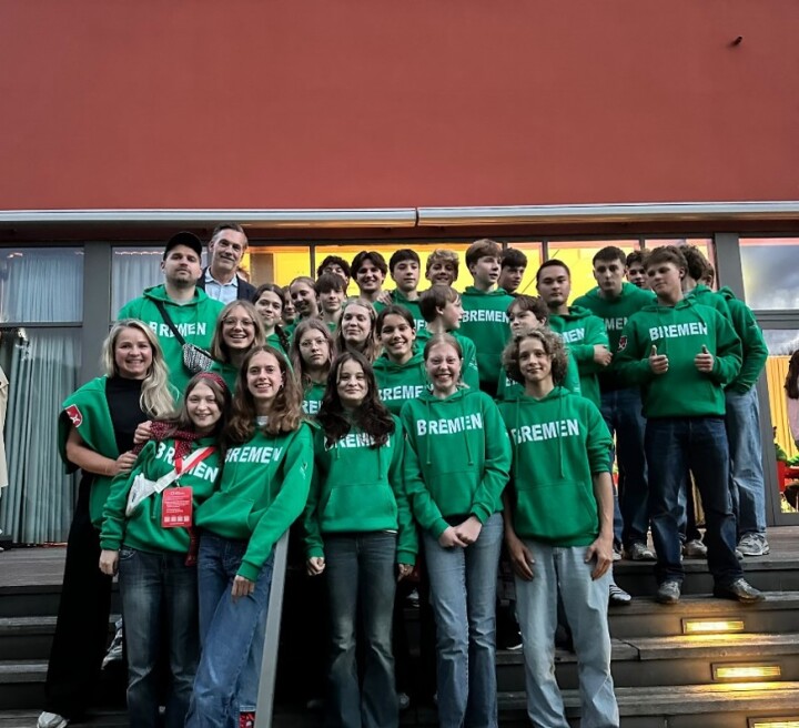 Ruderteams der OS am Leibnizplatz 