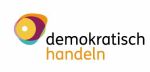 Das Bild zeigt das Logo des Wettbewerbs Demokratisch Handeln