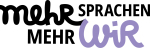 Das Bild zeigt das Logo des Wettbewerbs Mehr Sprachen mehr wir