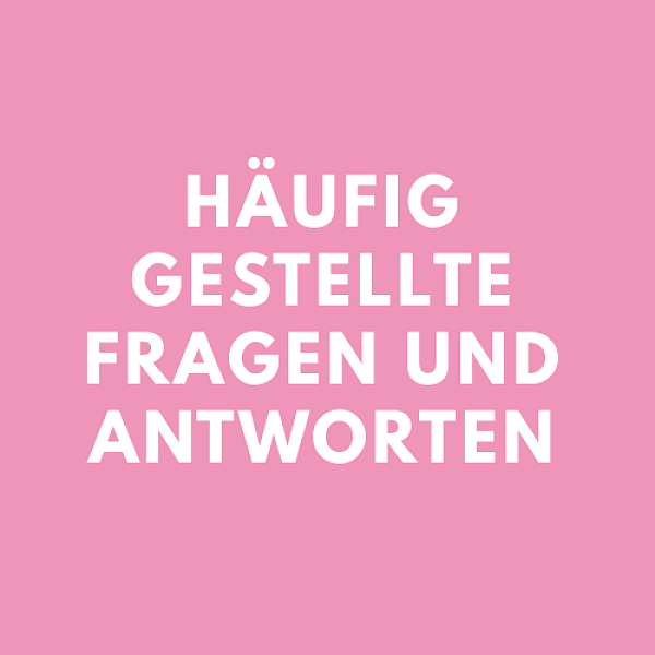 Kachel, auf der steht: Häufig gestellte Fragen und Antworten