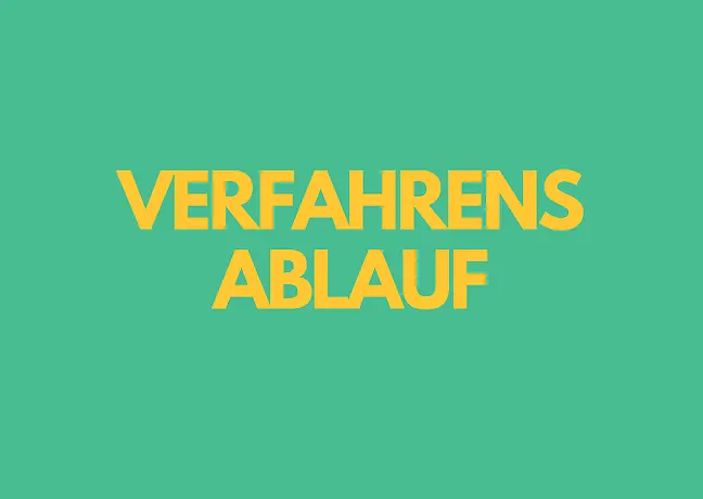 Verfahrensablauf
