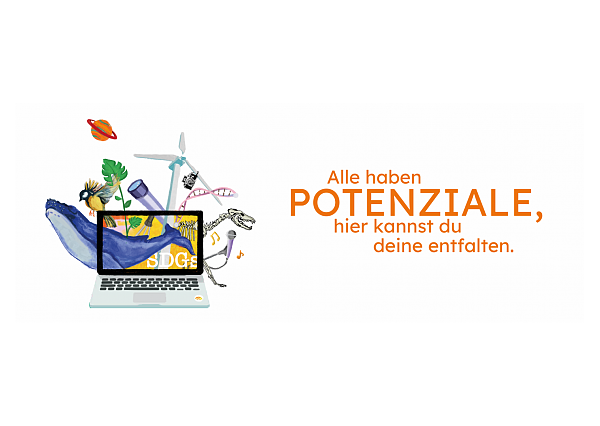 Digitale Drehtür Banner