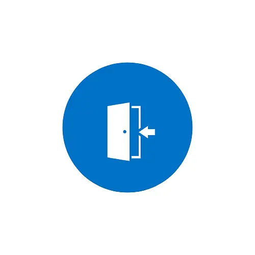 Icon mt Tür, die aufgeht