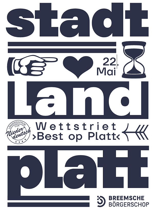 Flyer Stadt Land Platt Wettbewerb