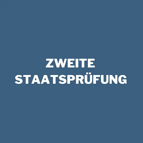 Zweite Staatsprüfung