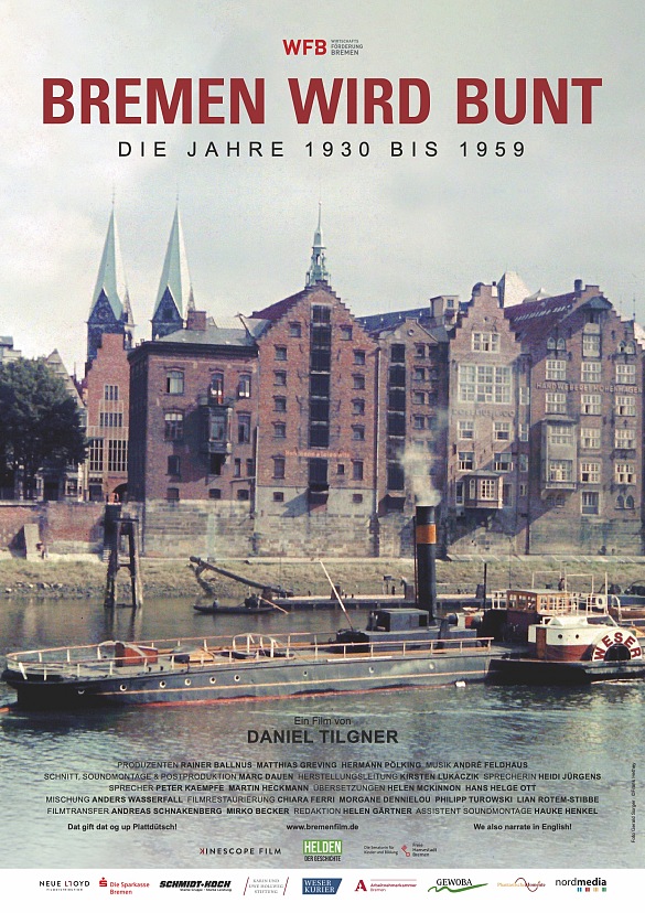 Kinoposter des Filmes Bremen wird bunt 